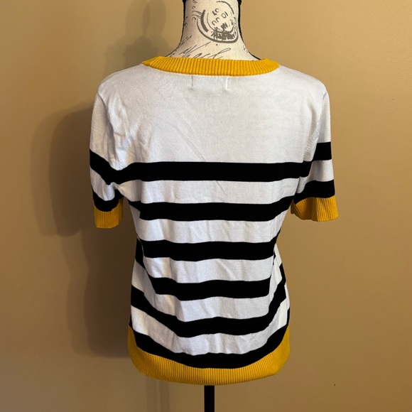 Karl Lagerfeld Short Sleeve
Striped Top - Picture 6 of 7